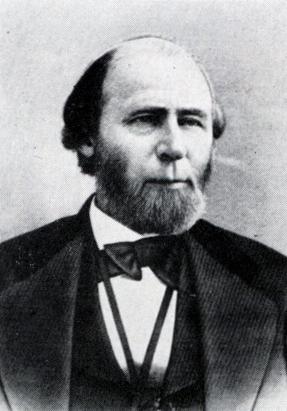 Portrait of William Woods Holden, governor of North Carolina in 1865 and from 1868 to 1871.